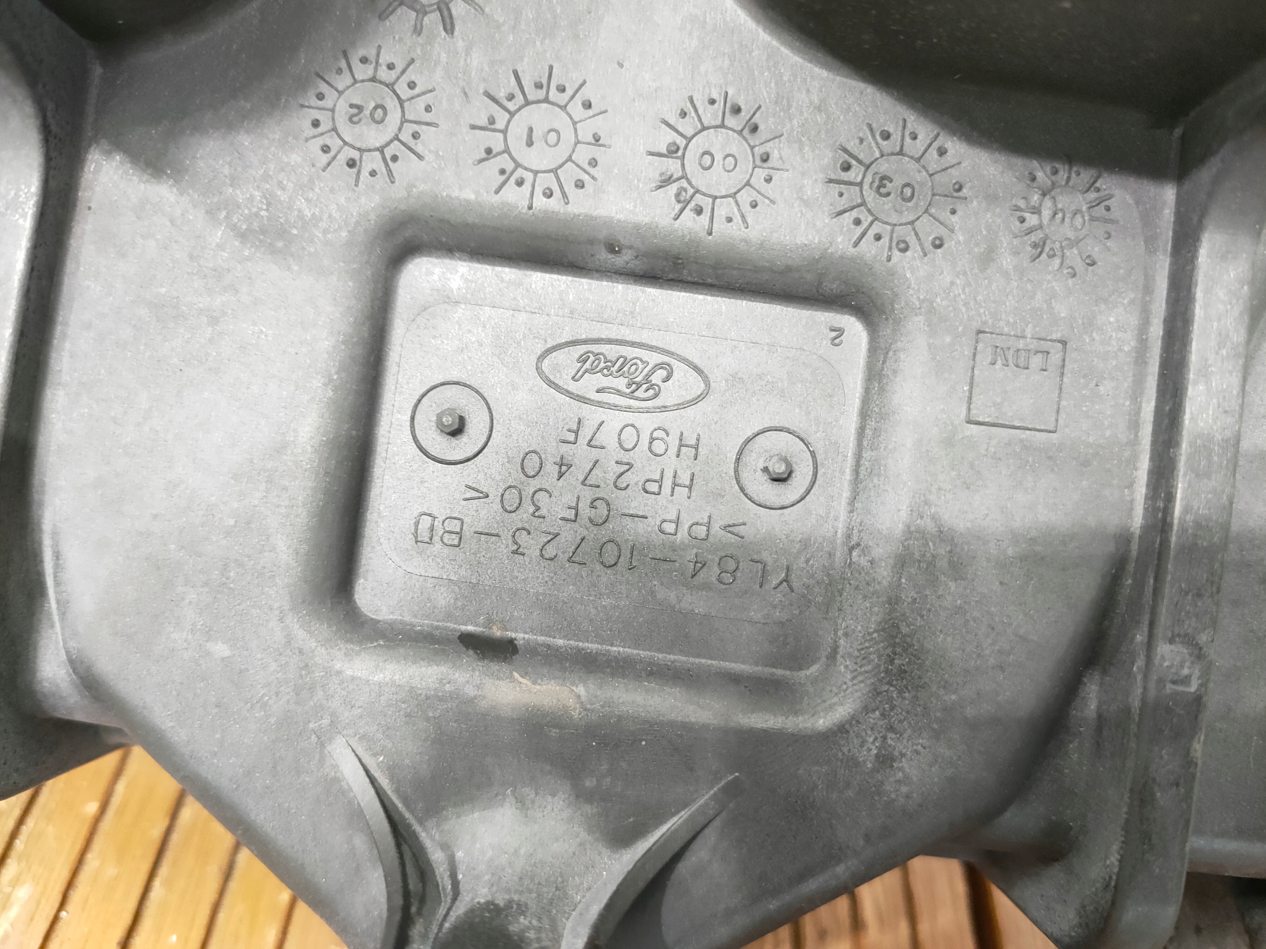 FORD MAVERICK II 01-07 Porte pour batterie OE