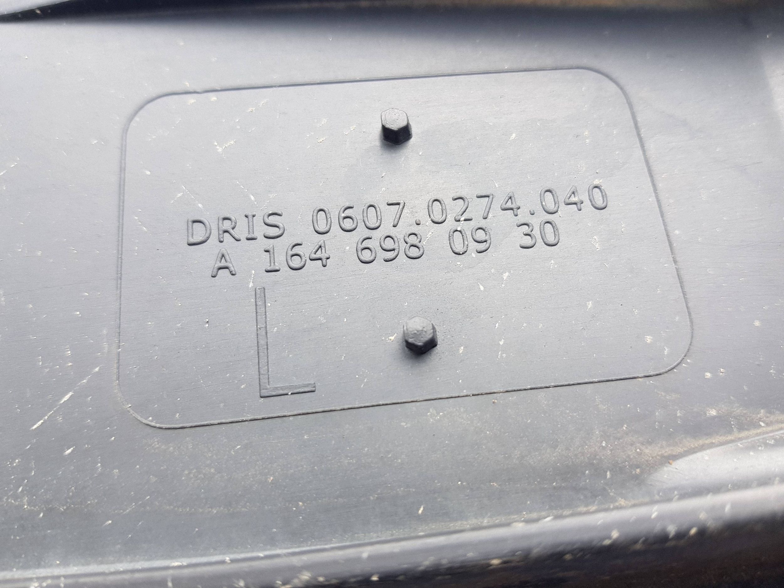 left threshold MERCEDES ML W164 cap moulding STOPIEN