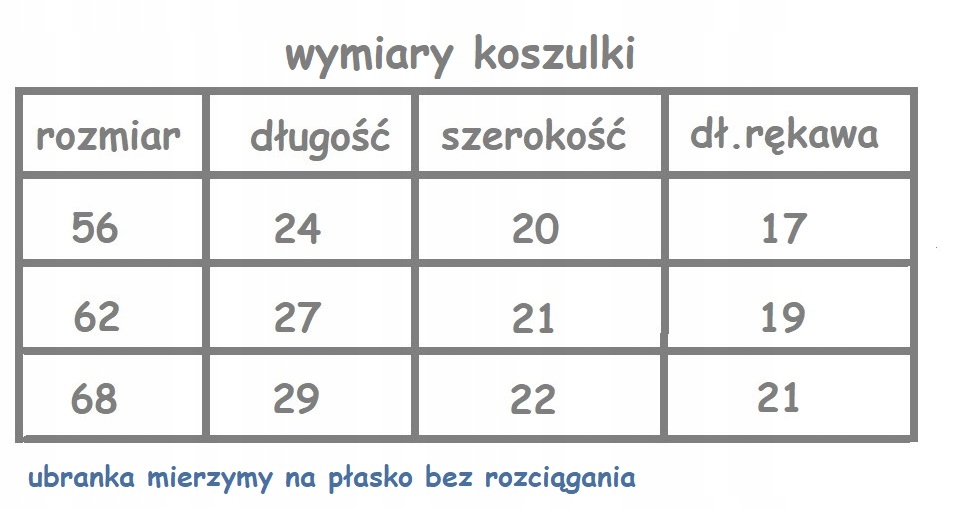 KOSZULKA NIEMOWLĘCA KAFTANIK 62 WYPRZEDAŻ Marka kaia-baby