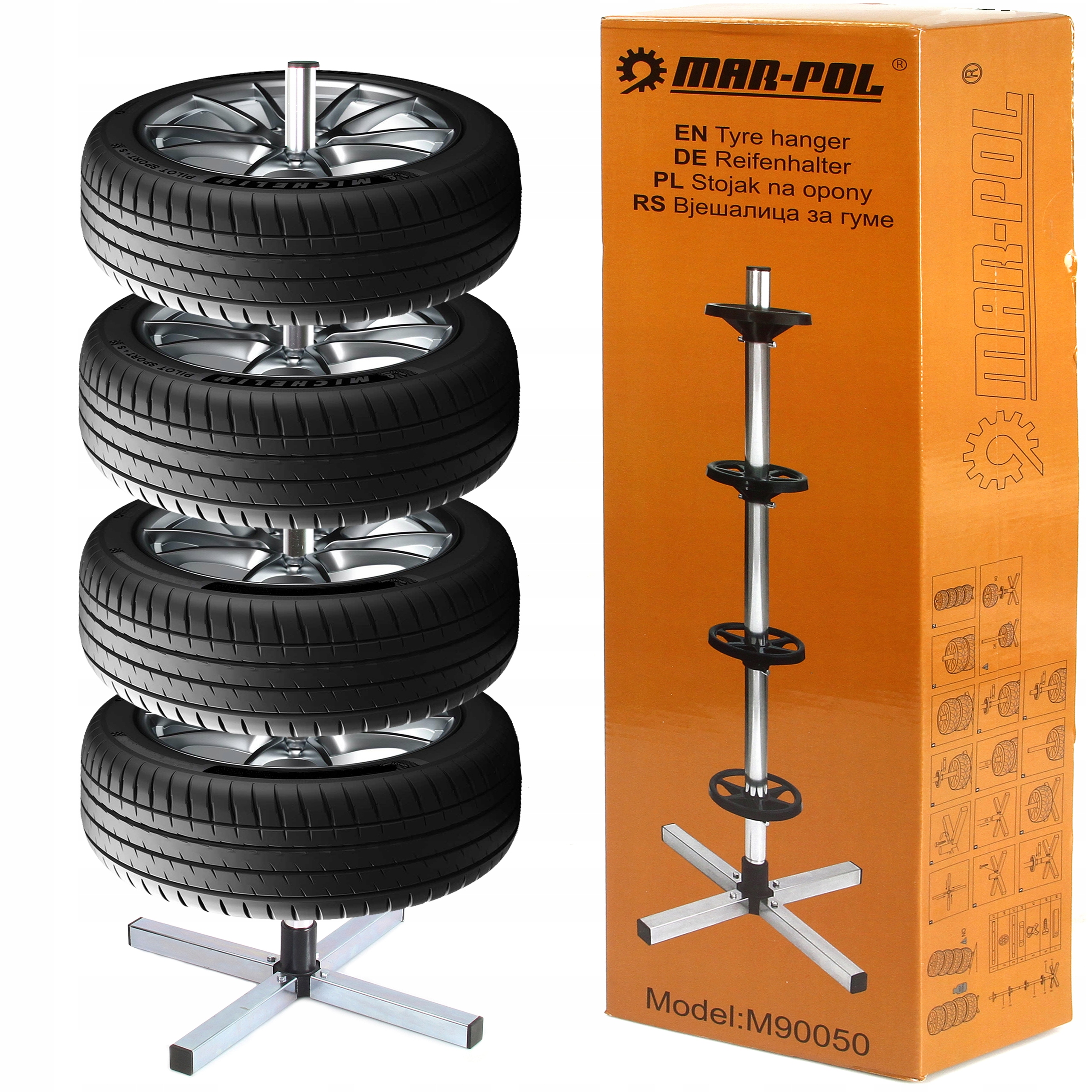 

Stojak Wieszak Na Koła Opony Felgi Do Garażu