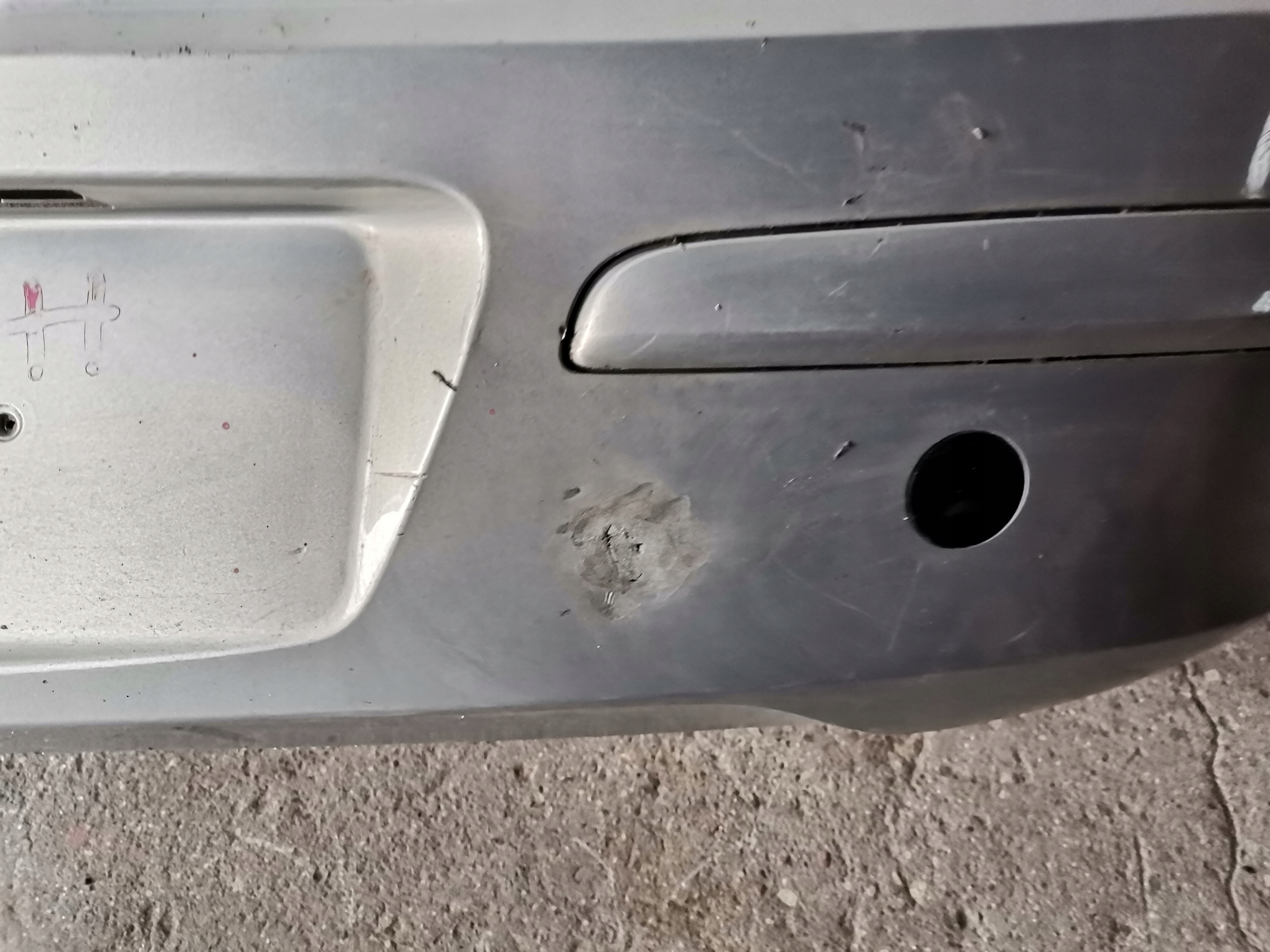 Stoßstange heck OPEL ASTRA III H HB 24460353