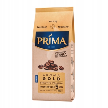 Levně Prima Aroma Gold Káva zrnková 900 g