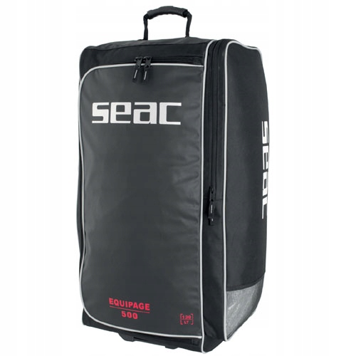 Taška Seac Equipage 500 černá, stabilní, s úchytem na kolečkách, skládací
