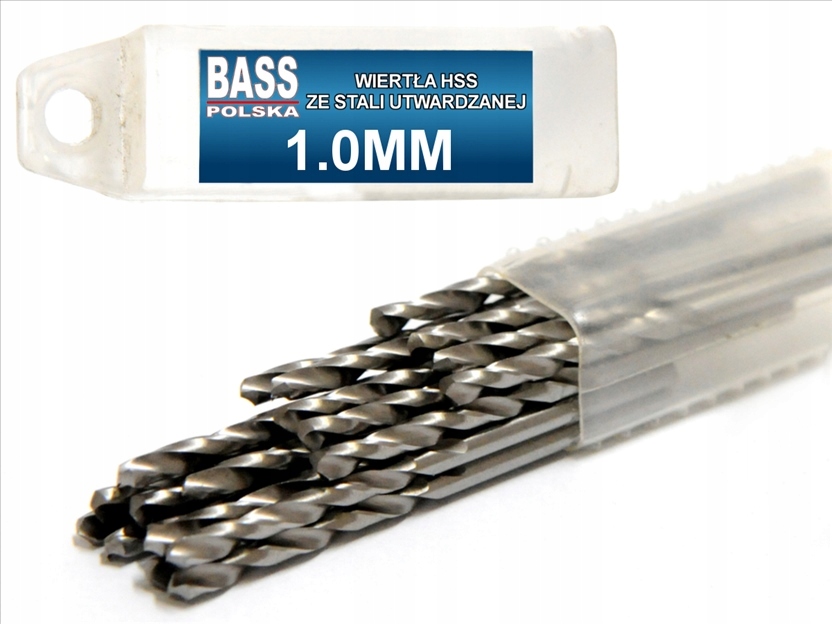

Bass Wiertło Do Stali Metalu Hss 1mm 20szt
