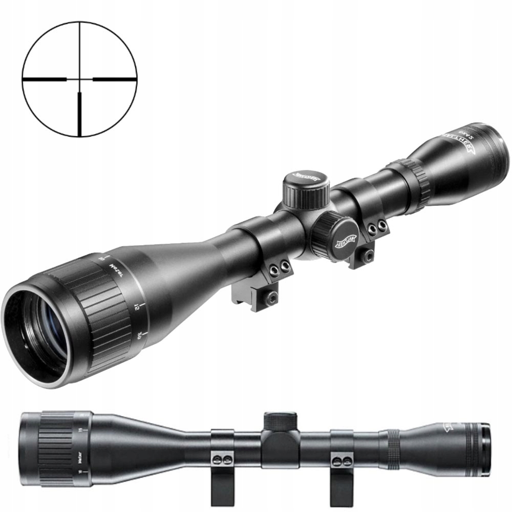Walther 6X42 Ao Z Montażem 11 mm Luneta Celownicza Do Wiatrówki Pcp Asg