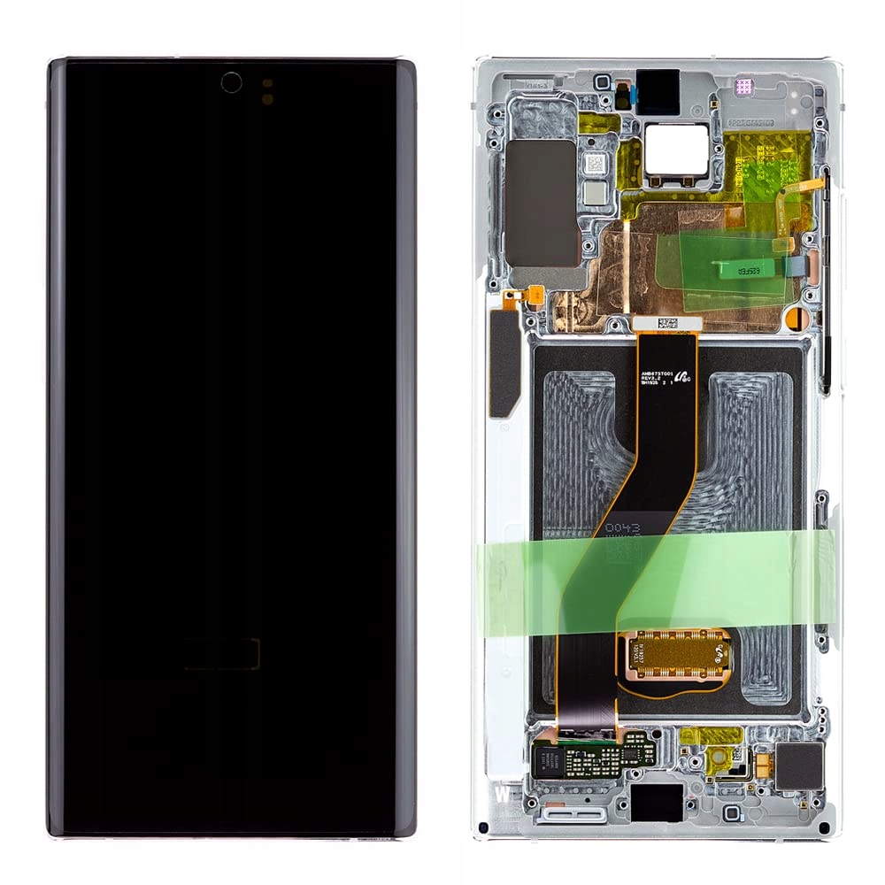 Org LCD displej Samsung Note 10+ SM-N975/N976 Biely S Rámčkom