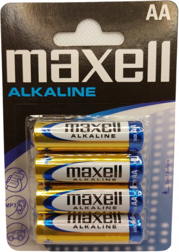 Bateria alkaliczna Maxell AA (R6) 4 szt.