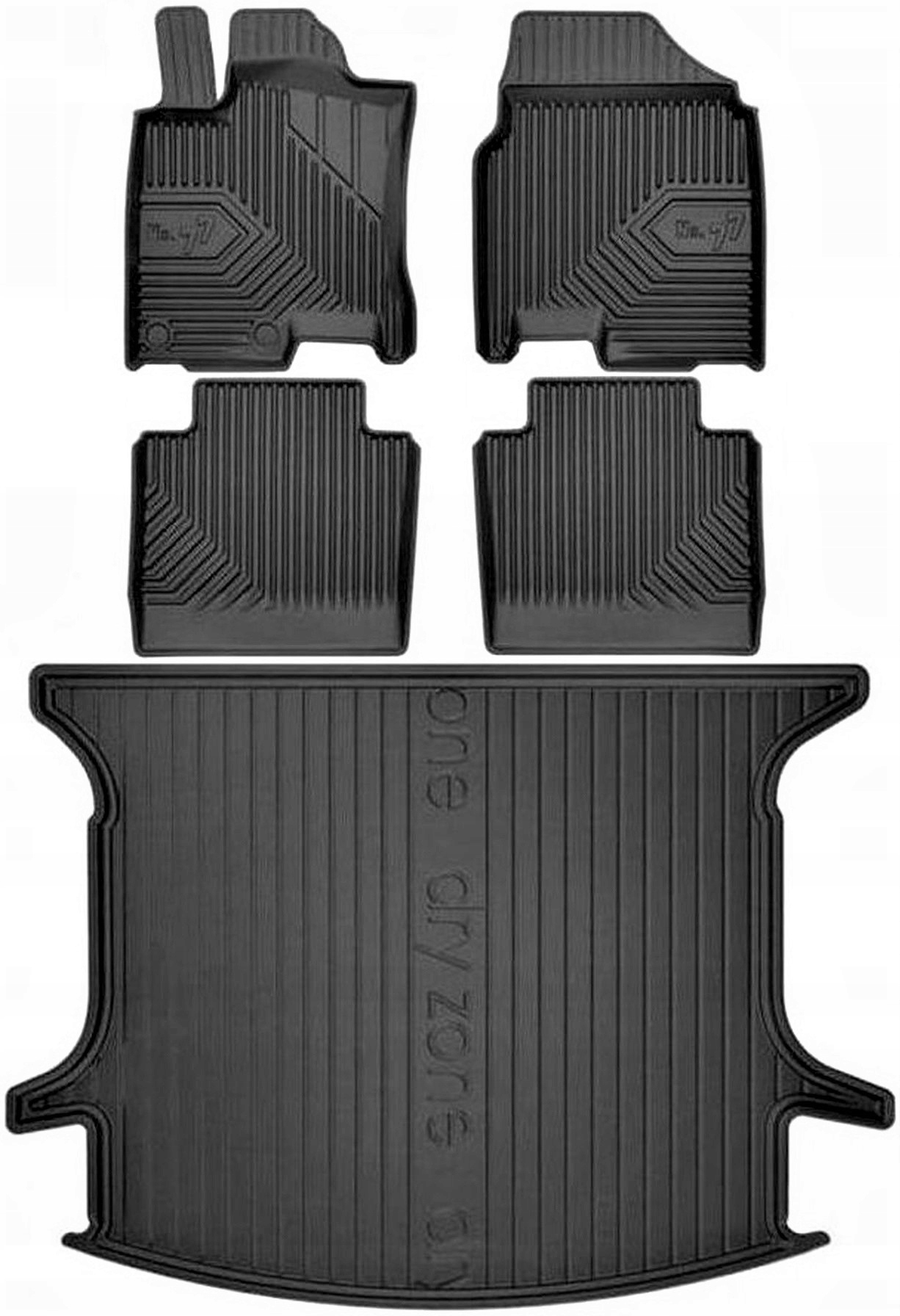 Килимки Фрогум резинові 77407268 Dz404632 5 el.