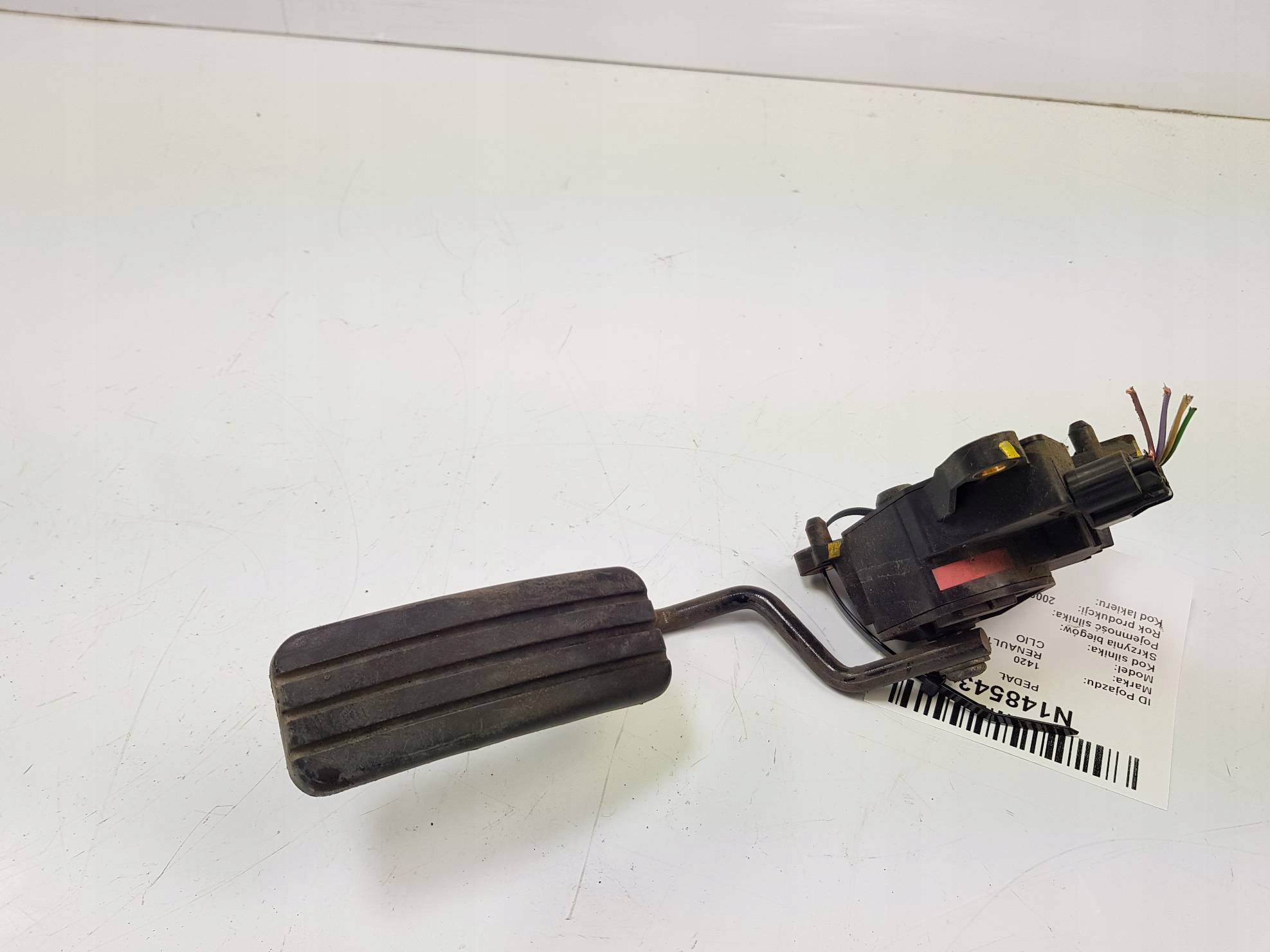 PEDAL RENAULT CLIO