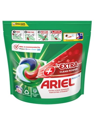 Kapsle na praní Extra Clean Power Ariel 36 ks