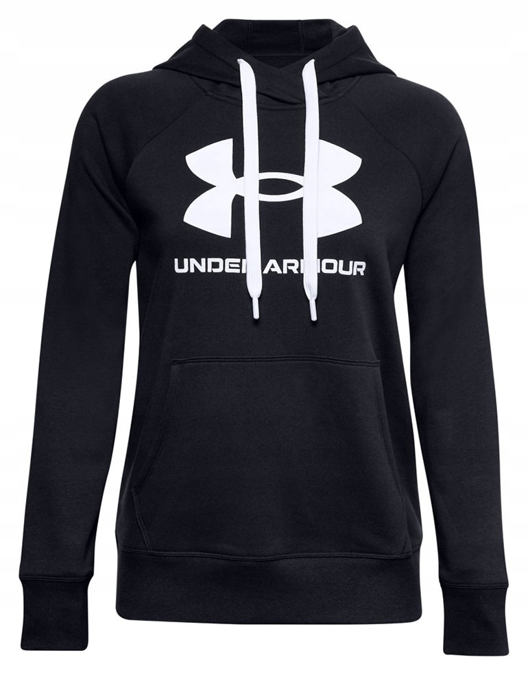 Mikina Under Armour Rival Fleece Logo Hoodie Hluboká Černá 1356318 001 vel. XL
