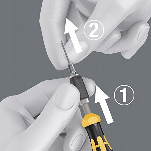 Wera 1460 Kraftform Micro Esd regulowany uchwyt Liczba elementów pojedyncze