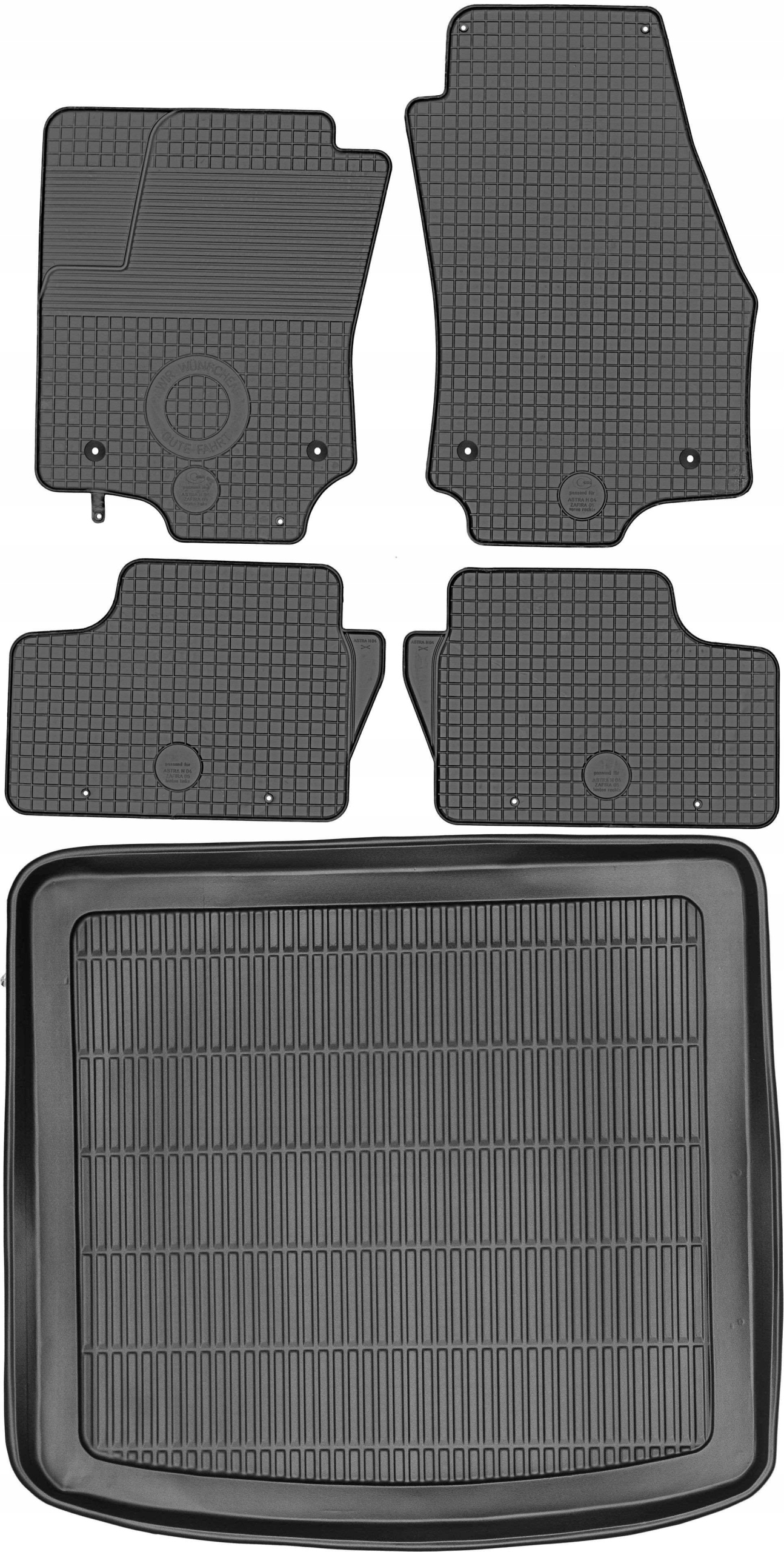 Opel Astra III H Kombi od roku 2004-2009 Sada Koberce batožinový priestor