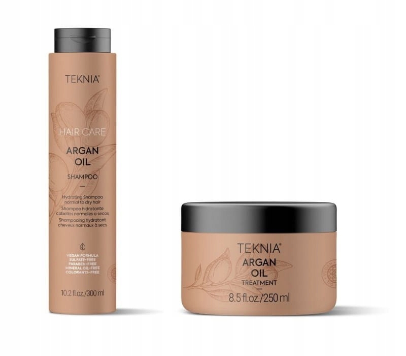 Lakme Argan Oil sada: šampon 300 ml maska Argan Oil 250 ml