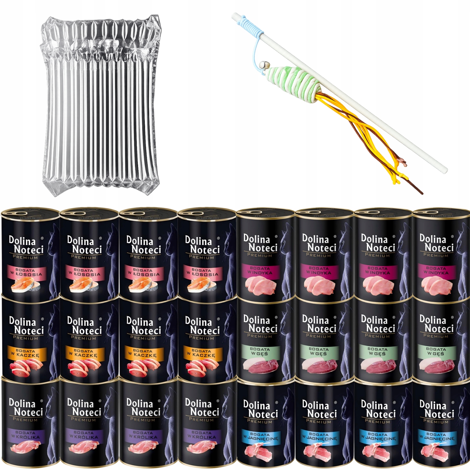 Dolina Noteci Premium krmivo pro kočky 24x400 g mix chutí bez obilovin