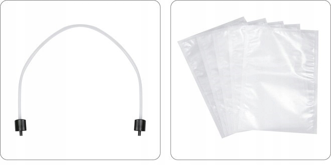 ZGRZEWARKA 130W PRÓŻNIOWA DO ŻYWNOŚCI PAKOWARKA MAX 30cm + 5 WORKÓW Moc 130 W