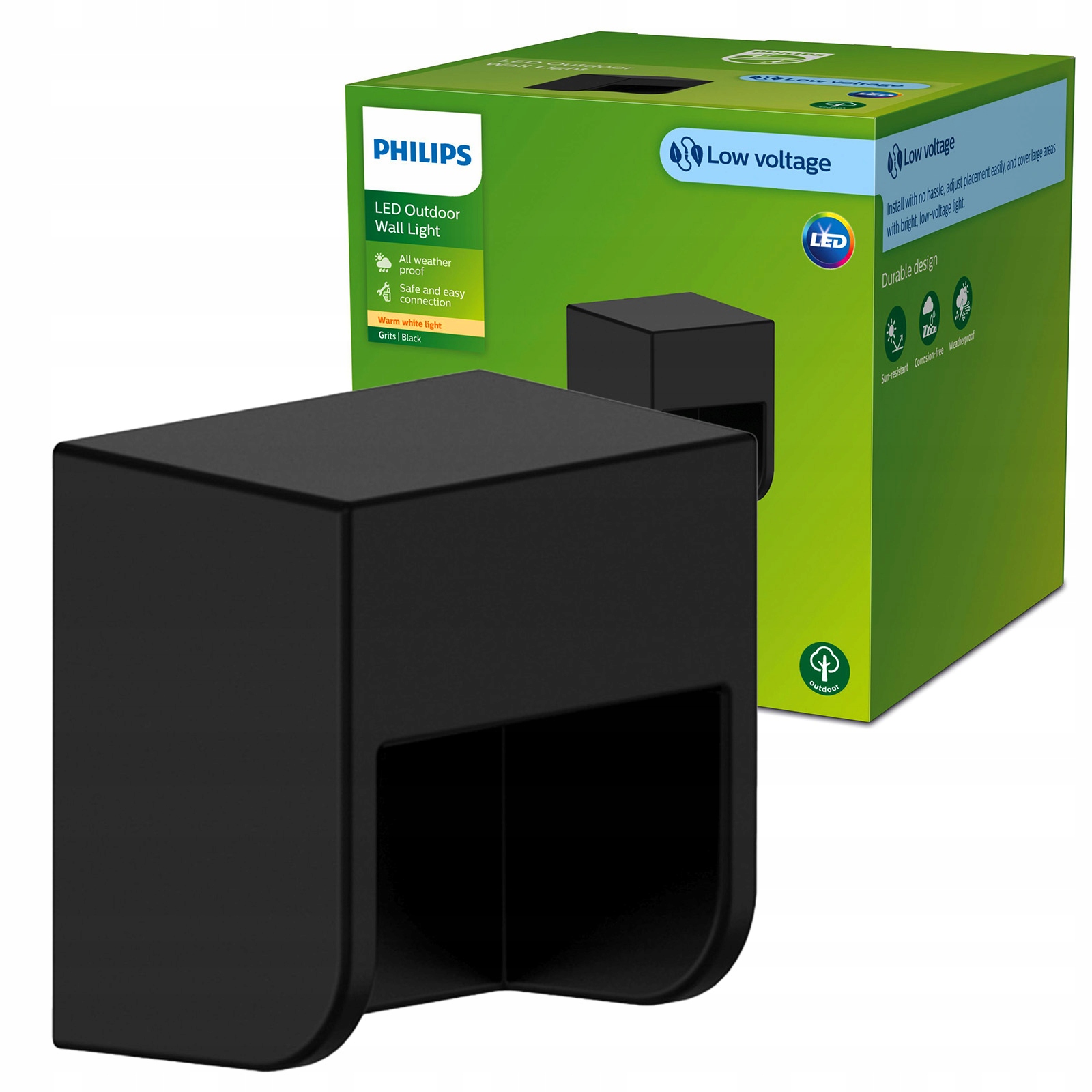 Led zahradní lampa Grits GardenLink Venkovní 1,5W 24V 2700K IP44 Philips