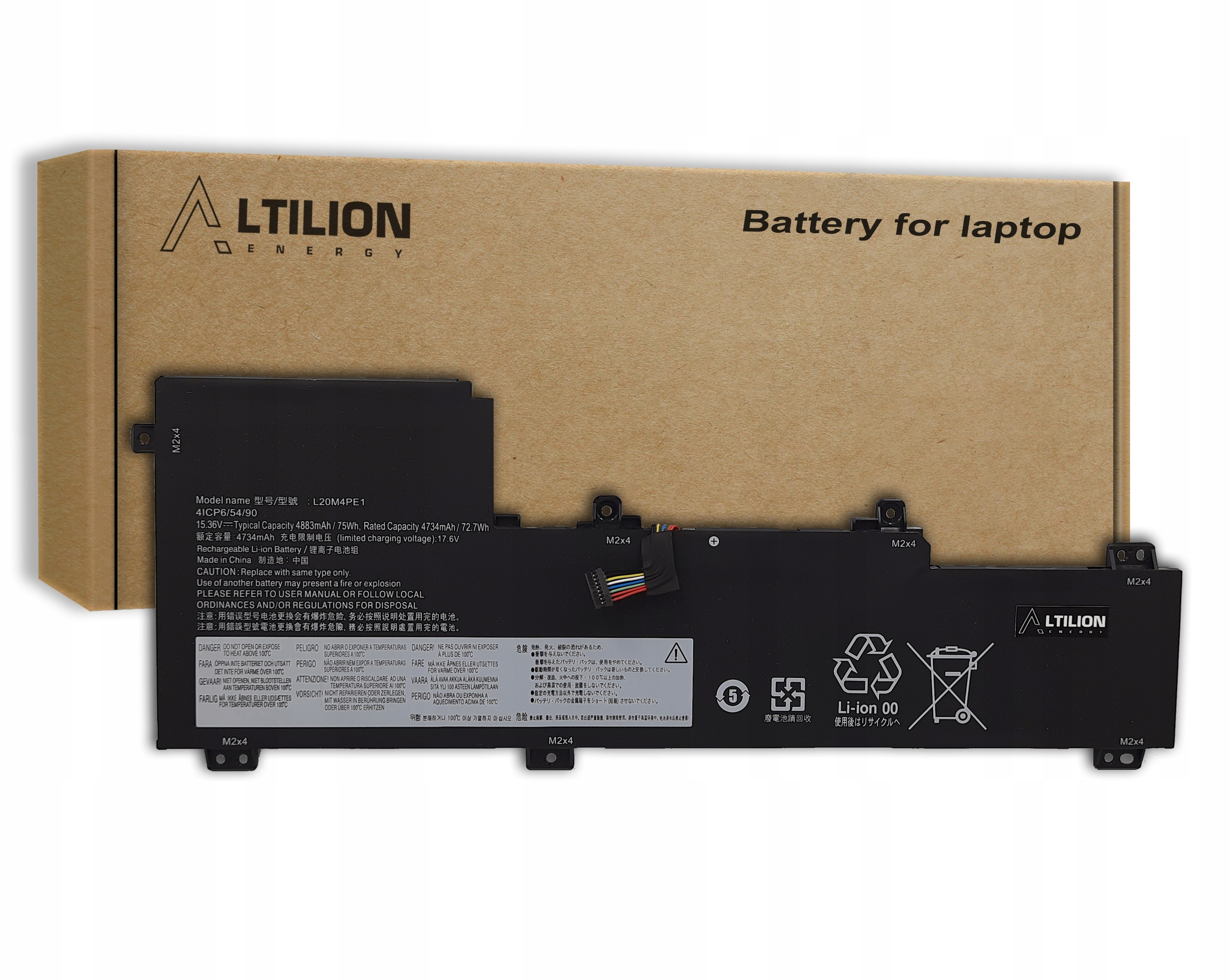 Batéria L20M4PE1 L20L4PE1 L20C4PE1 Lenovo IdeaPad 5 Pro-16ACH6 16IHU6