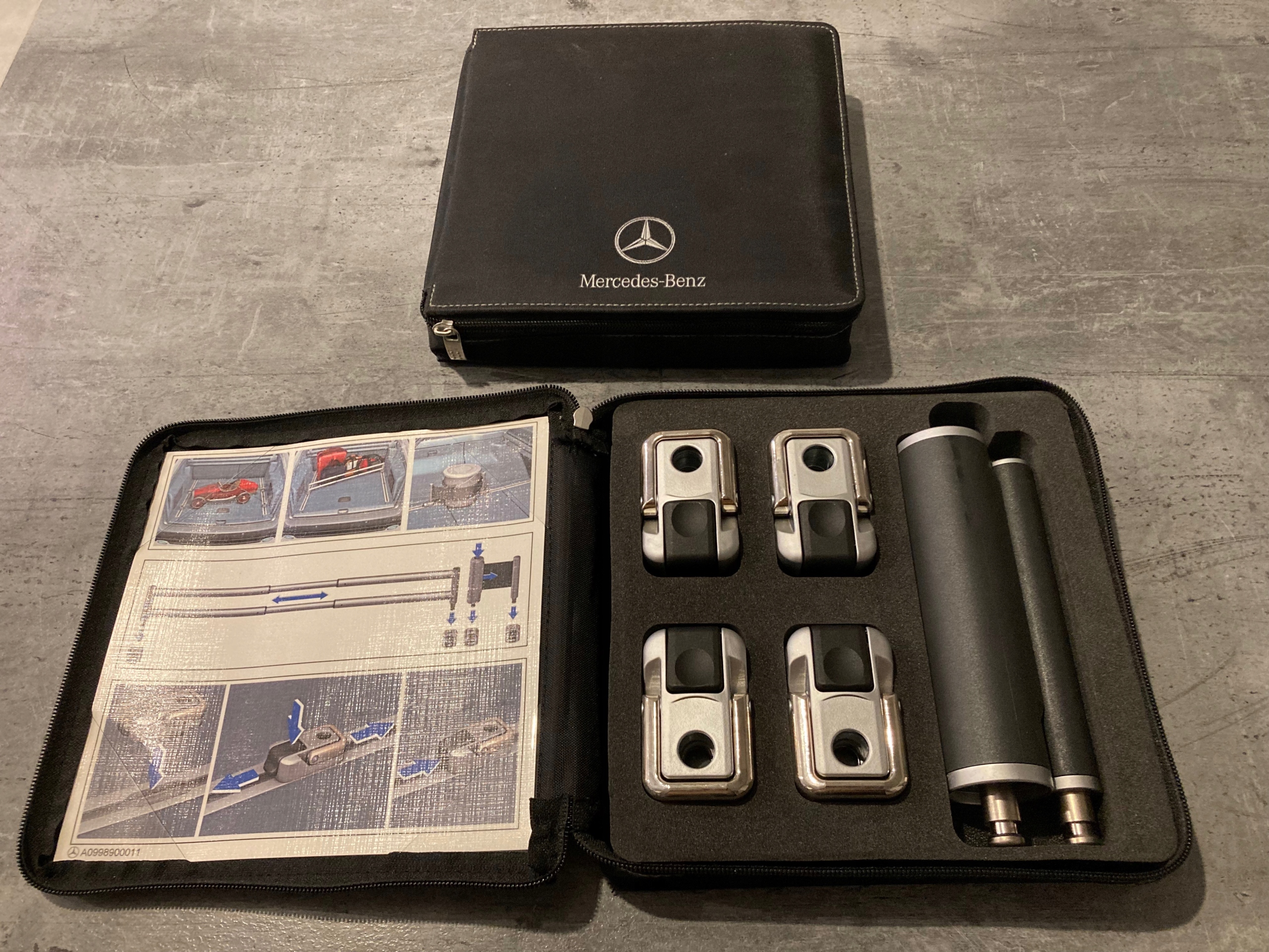 MERCEDES A0998900011 HAKI MOCOWANIA BAGAZY