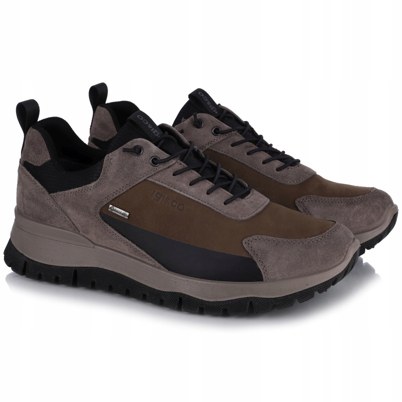 Pánské voděodolné trekové boty Igi&Co 8642122 Scamosc.specialfang kůže VEL..40