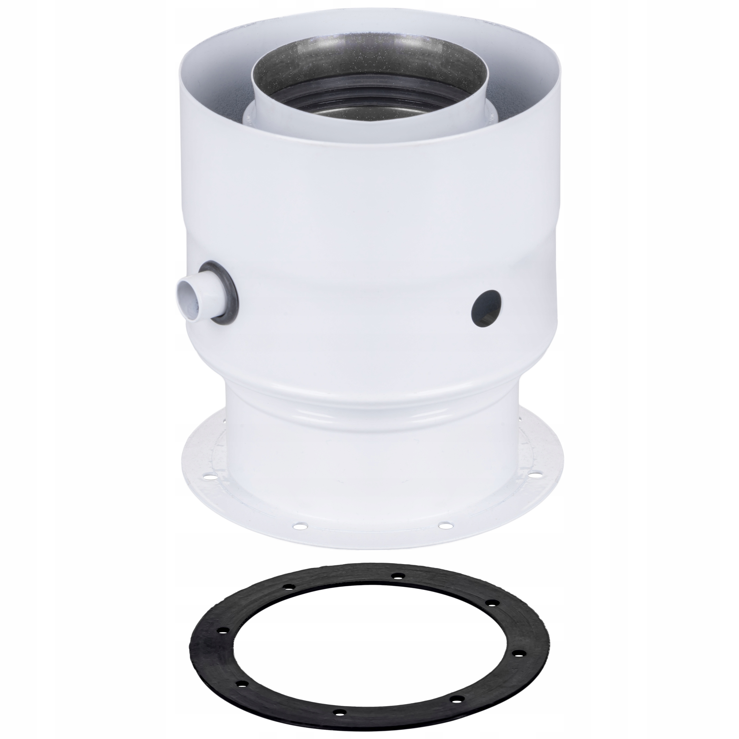 Adapter Turbo 60/100 x 80/125 biały SX-TD-ATB