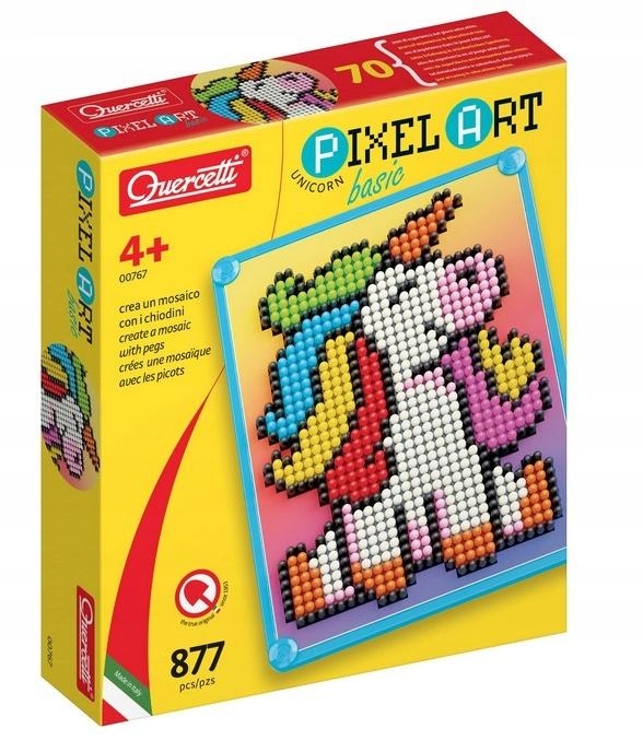 Mozaika Pixel Art Basic Jednorożec