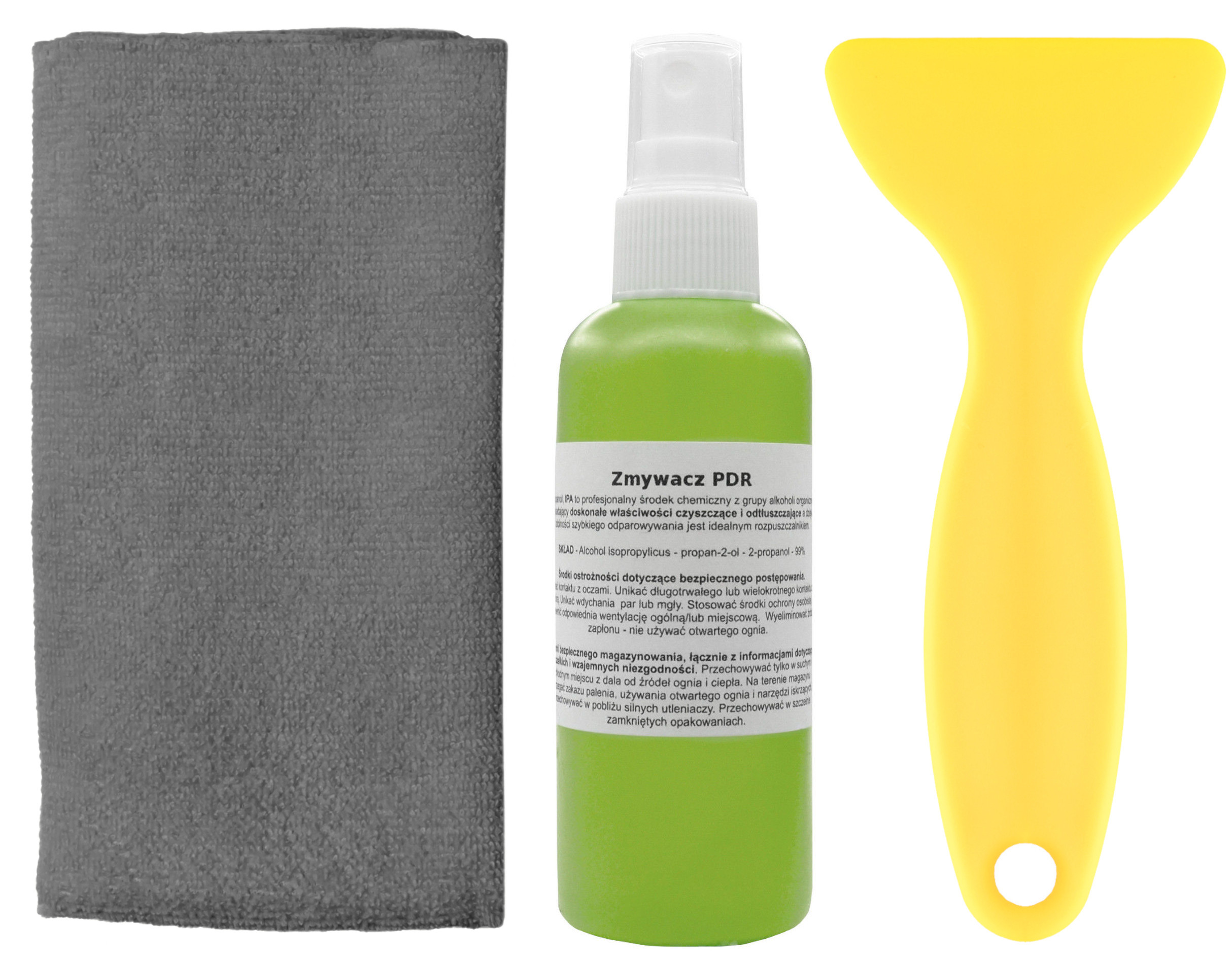 

Zestaw Usuwania Kleju Zmywacz Szpachla Mikrofibra