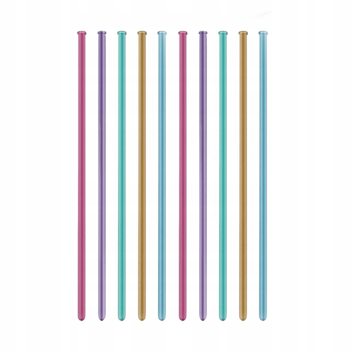 

Balony Do Modelowania rurki mix kolor chrom Pompk