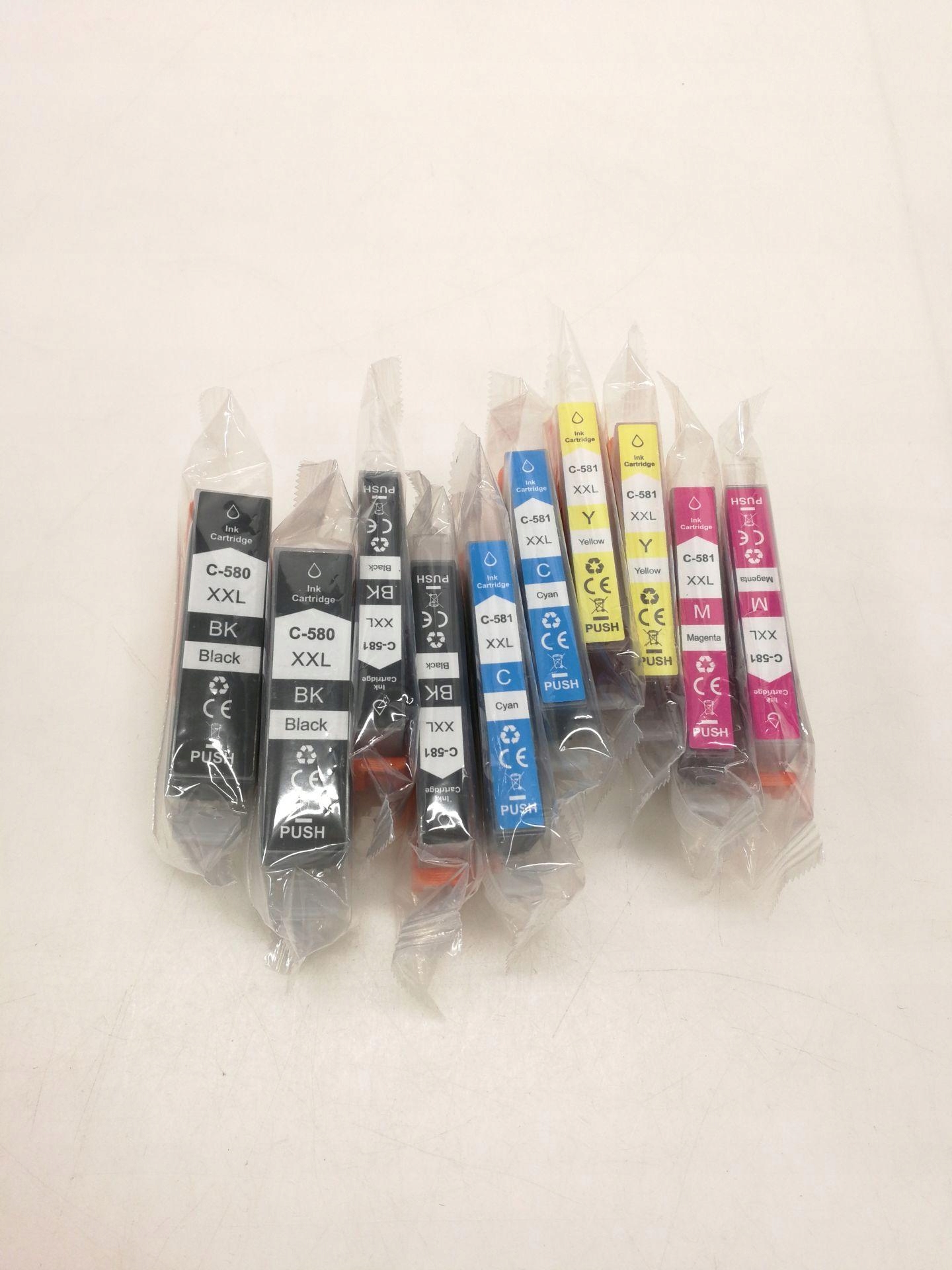 WKŁADY ATRAMENTOWE DO CANON 580, 581, MULTIPACK XXL Kod producenta 1