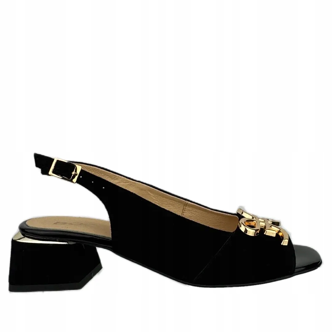 Dámské sandály Boccato 1690/K01/X15 černé 37, Černá