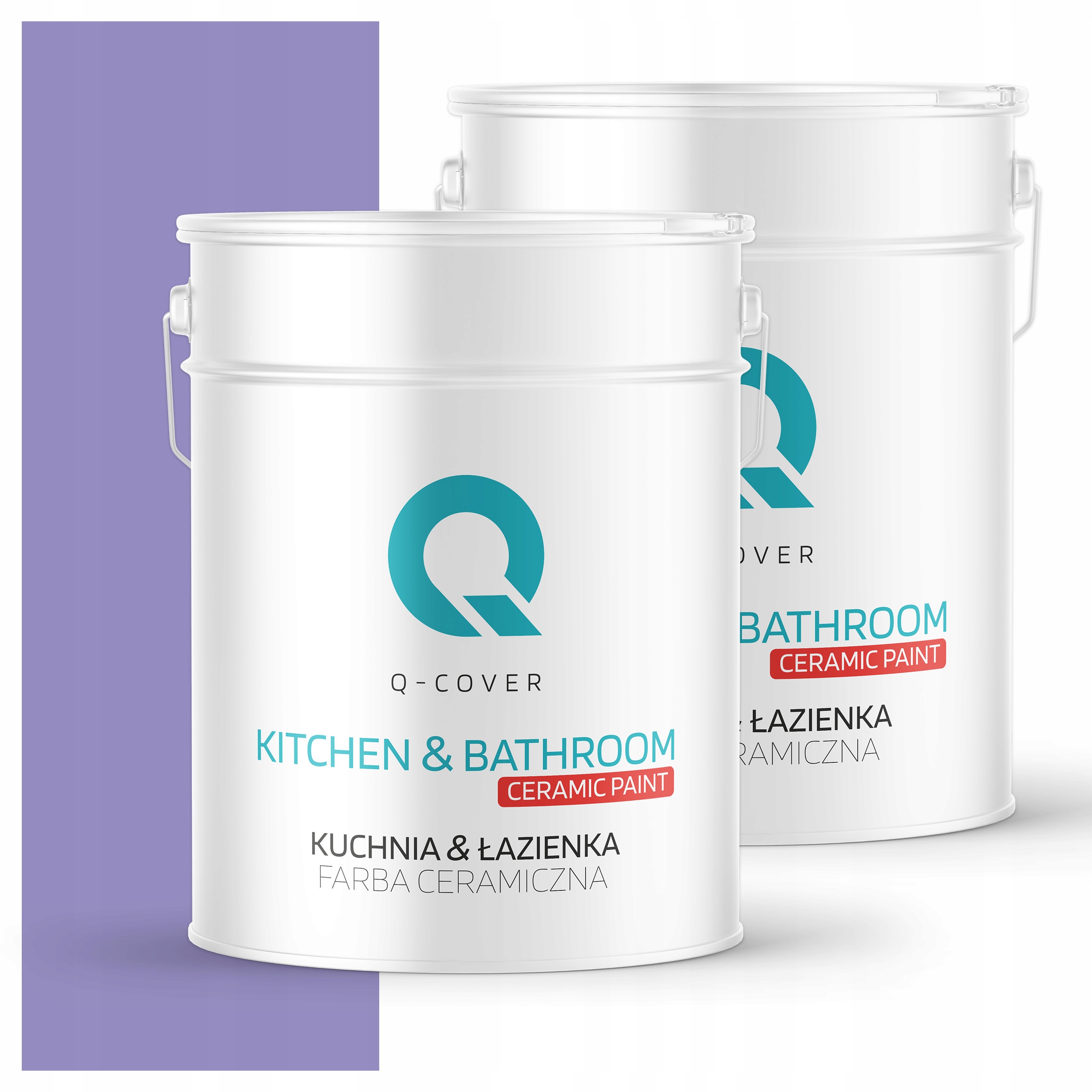 Farba do kuchyne a kúpeľne Umývateľná 10L Hlboká matná farba Levanduľová H2629