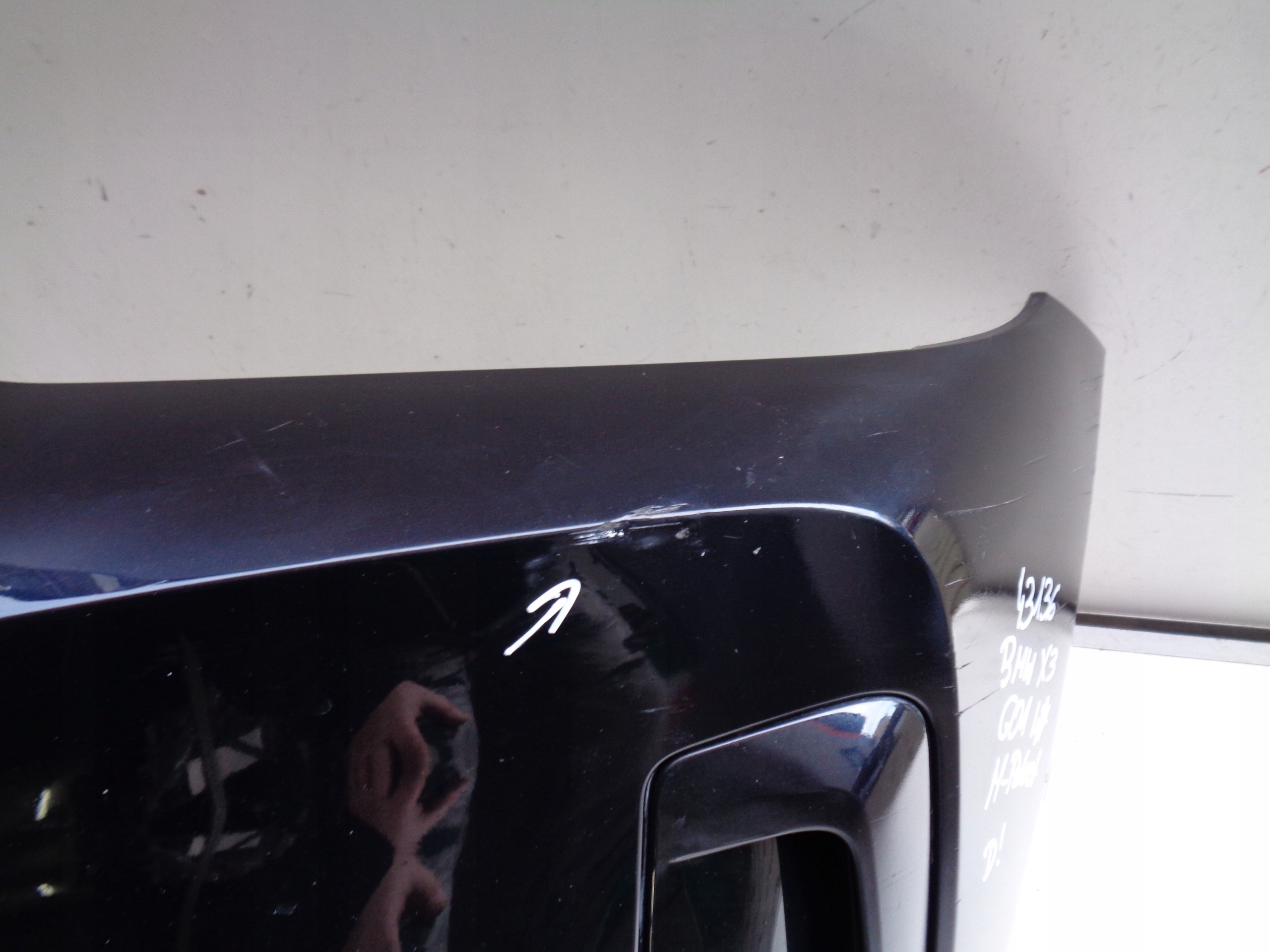 front bumper BMW X3 G01 LIFT m-packet NR 43136