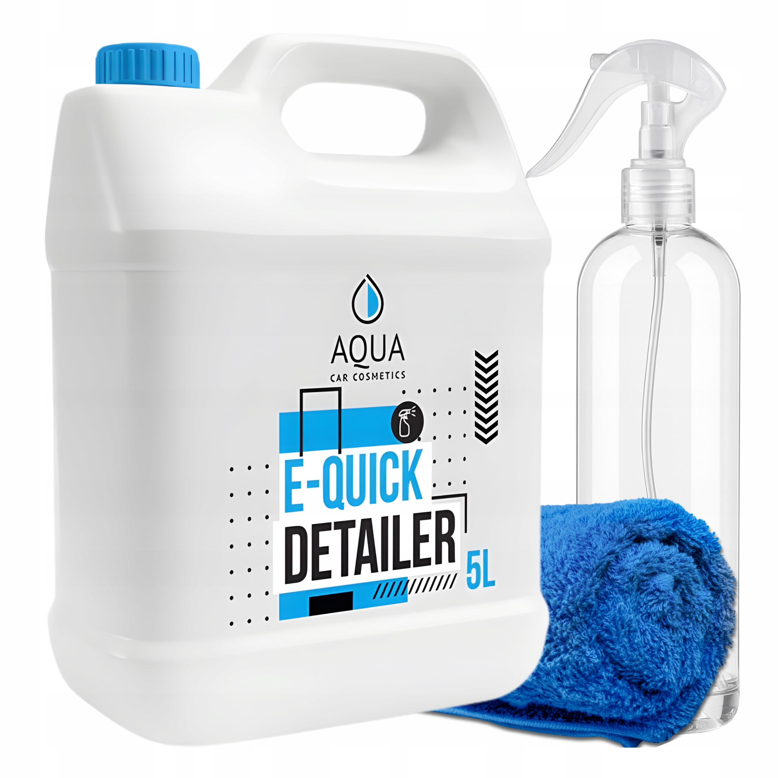 Aqua E-Quick Detailer 5L hydrofóbny quick detailer pre profesionálov