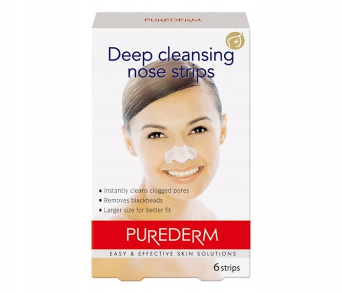 

Purederm koreańskie plastry oczyszczające na nos