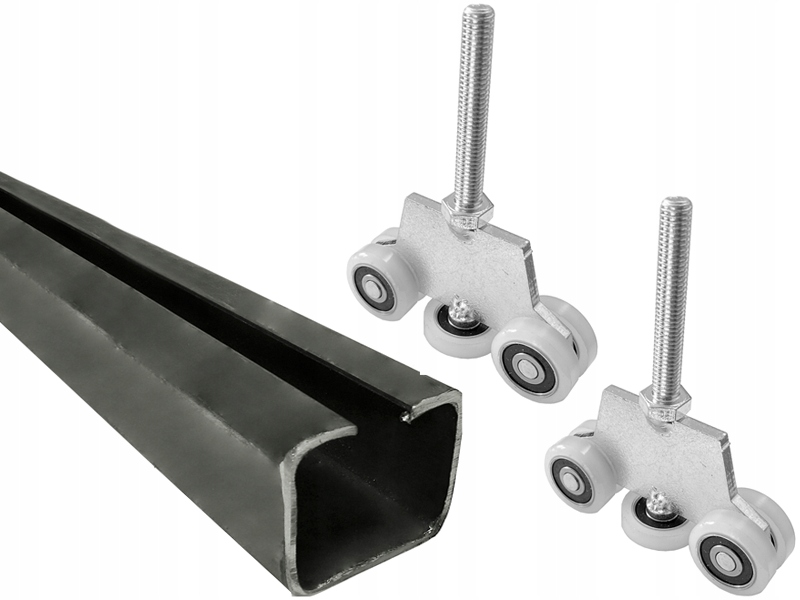

Profil 30x30x2mm + 2 Rolki Wózki do bramy drzwi