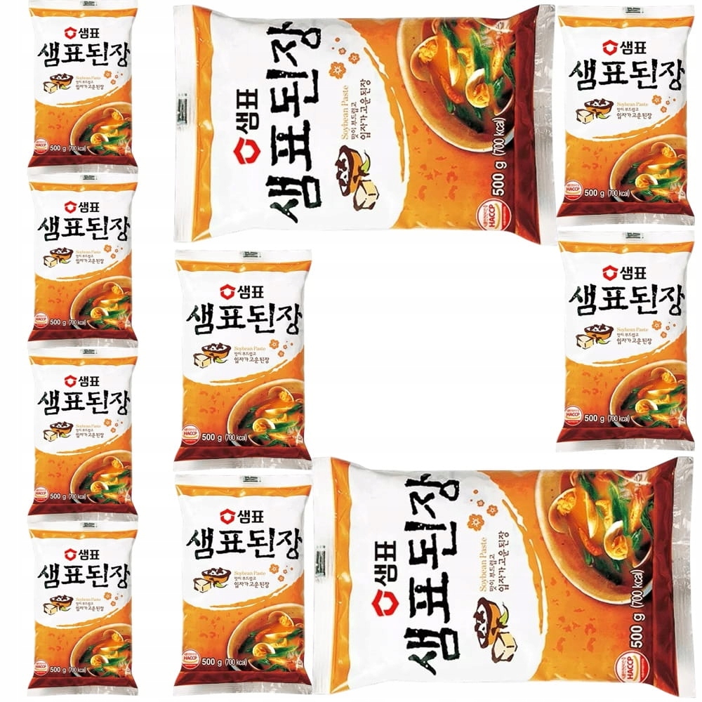 10x Koreańska Pasta Sojowa Do Zupy Miso Korean Paste Miso 500g Sempio