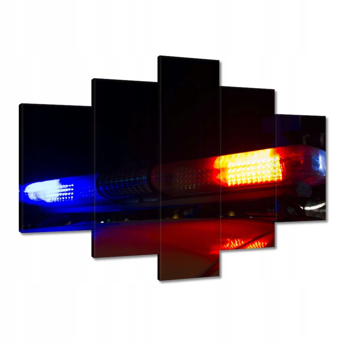 Obrazy 150x105 Policejní světla v noci