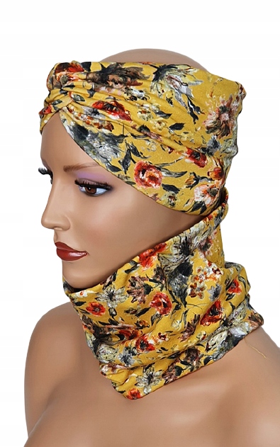 

Opaska Pół turban BEK220 turbany czapki Eva Design