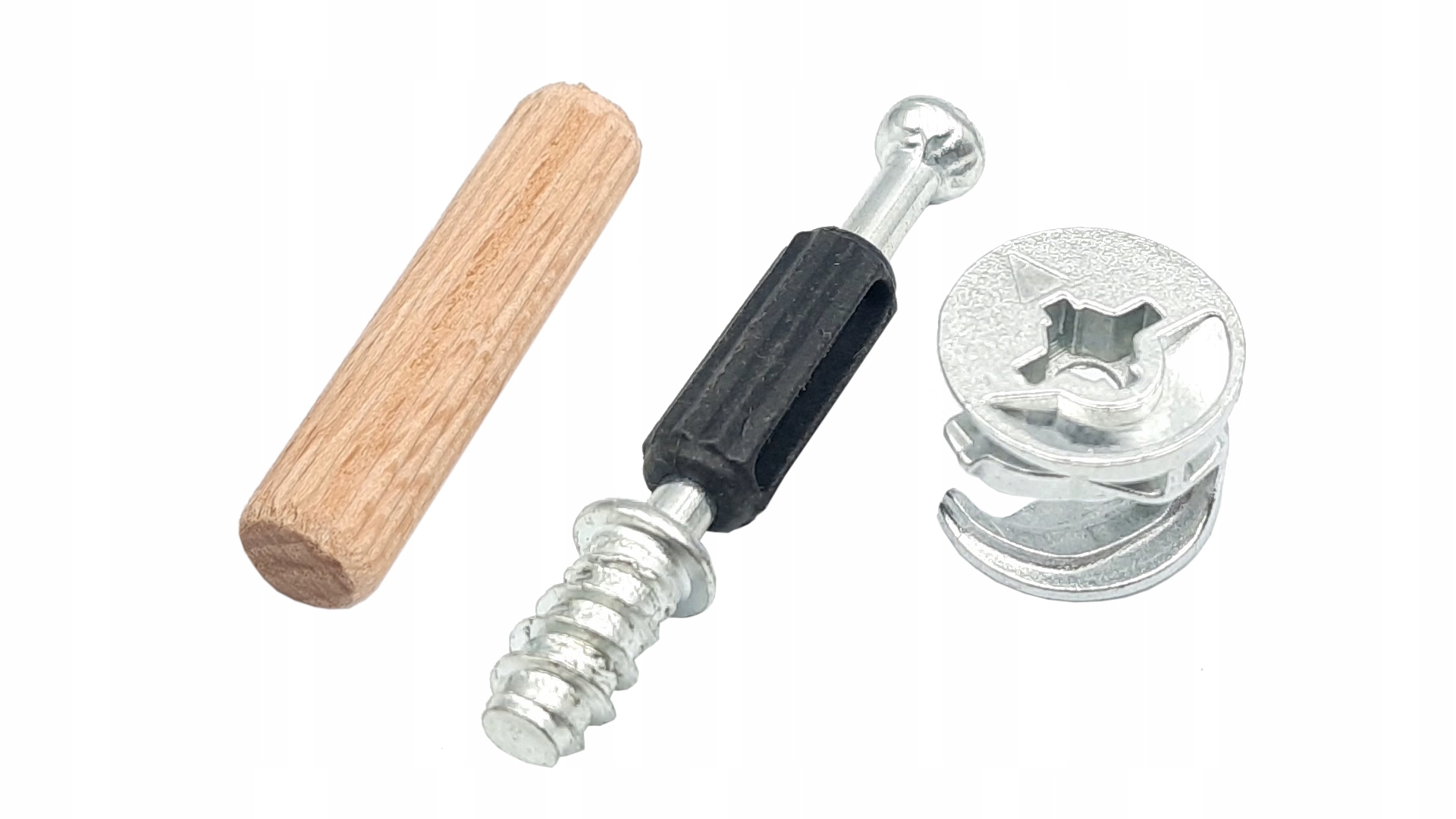 

Złącze meblowe mimośrodowe dł 34 kołek 8x35 mm
