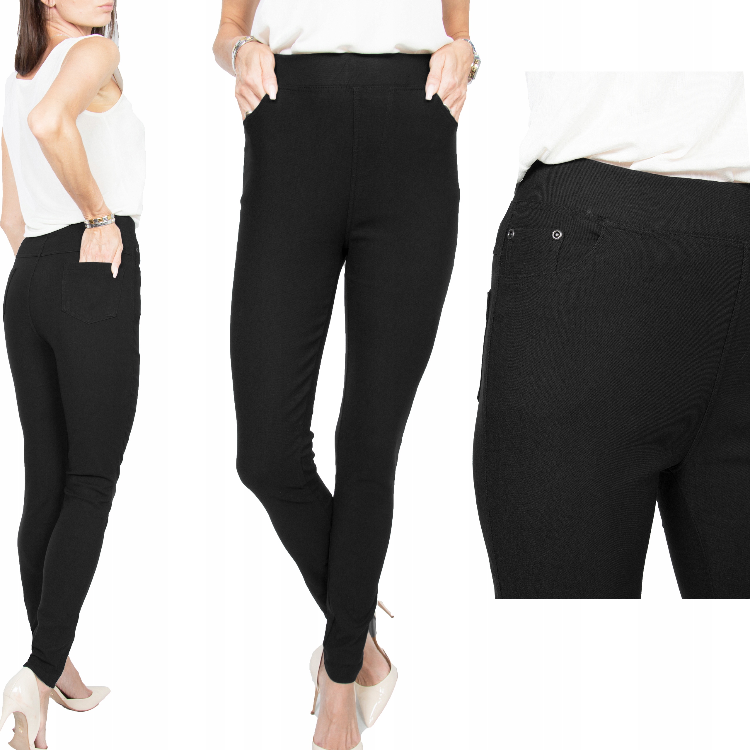 GL01 DAMSKIE SPODNIE WYSZCZUPLAJĄCE r.2XL/3XL