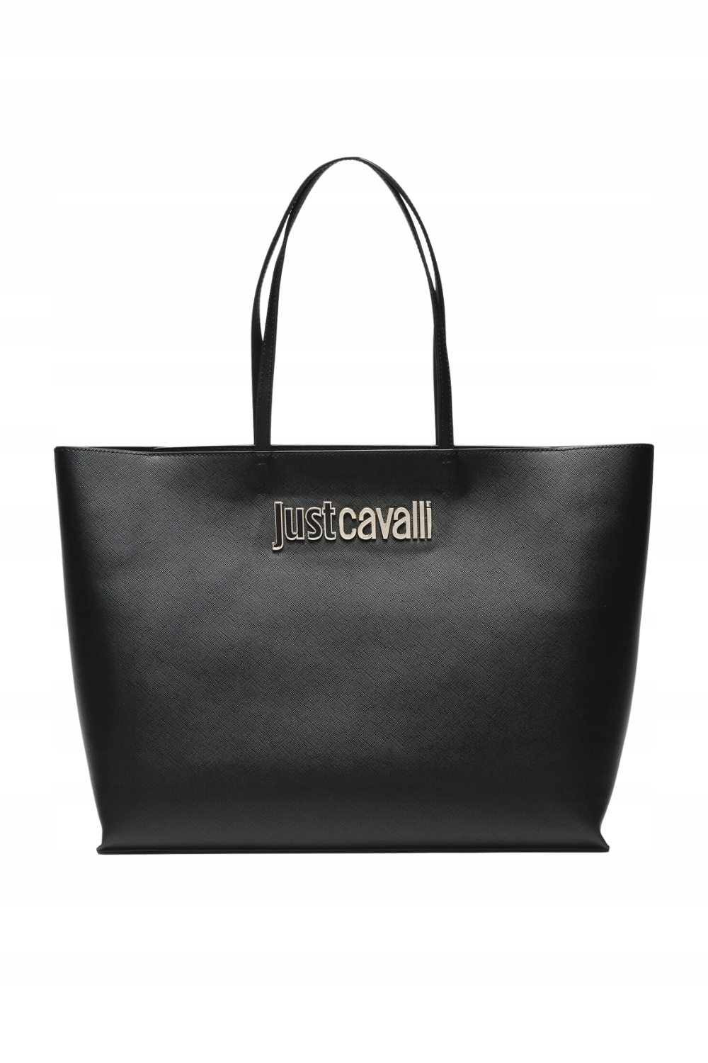 Just Cavalli Černá shopperka Range Metal Lettering