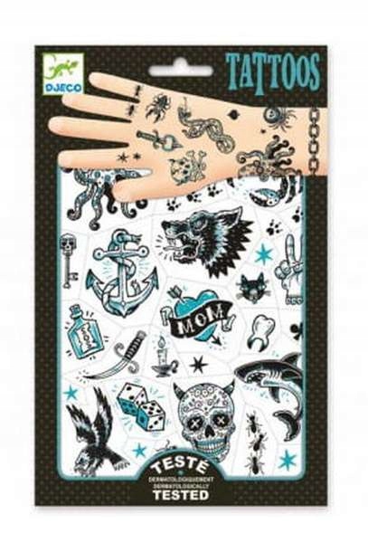 

Tatuaże Ciemna Strona kotwica wilk czaszka Djeco