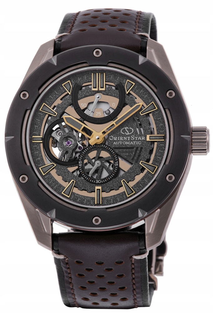 Mechanické moderní skeletové hodinky Orient Star RE-AV0A04B00B 42,6 mm 10 Atm