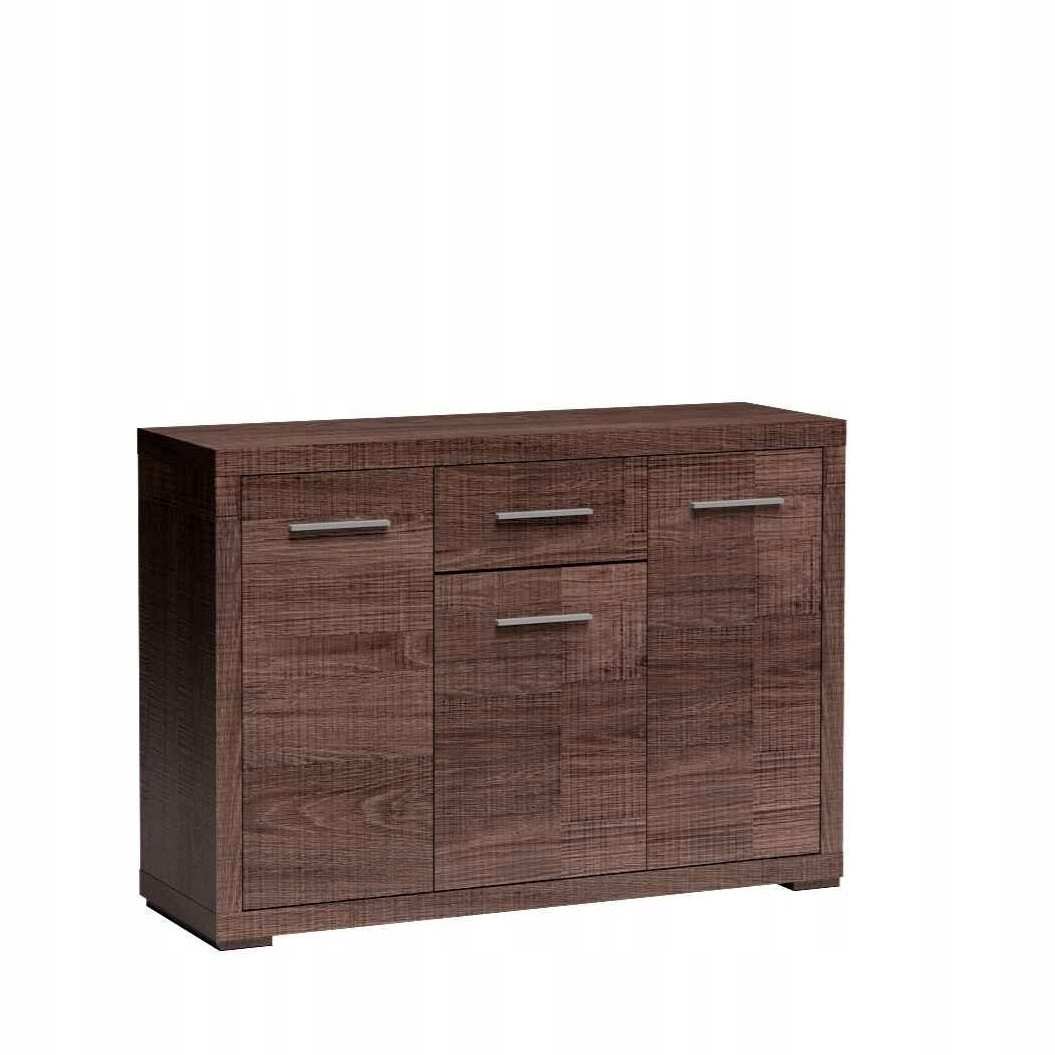 Komoda Salerno 127,5 cm do obývacího pokoje Ložnice Hnědá