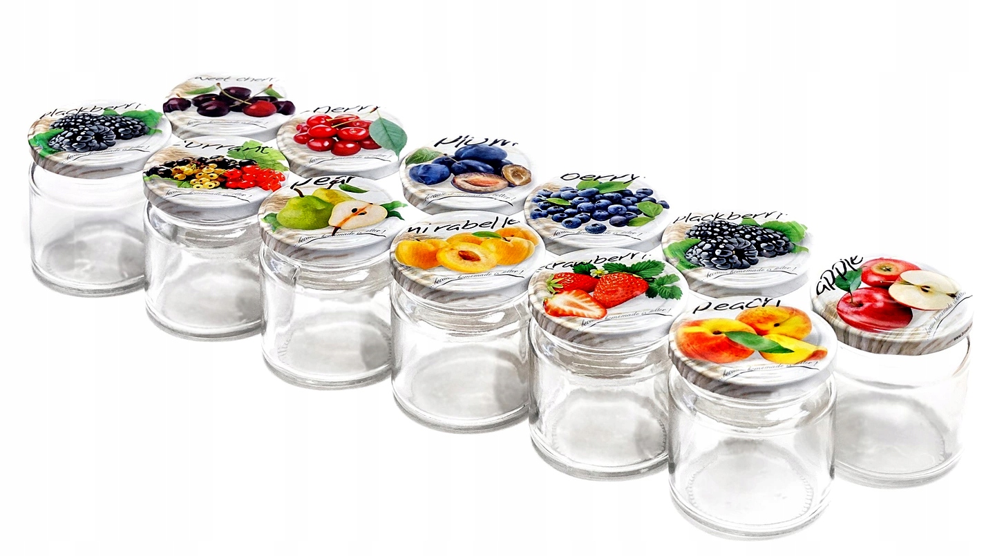 

słoiki 10szt 220ml zakrętki owoce dżem Słoik 212ml