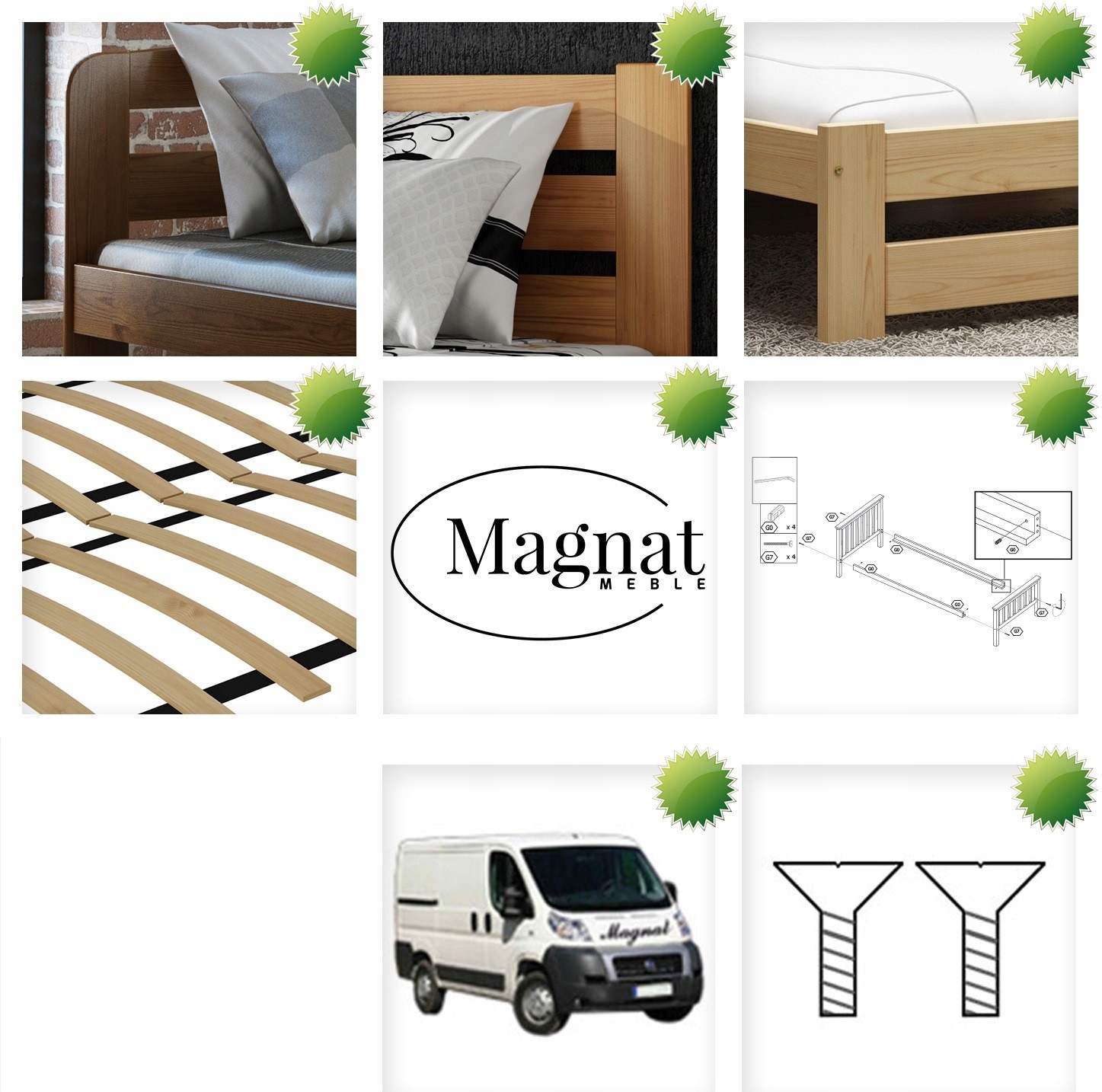 KOMODA SOSNOWA DREWNIANA nr42 KOLORY MEBLE MAGNAT Marka Meble Magnat