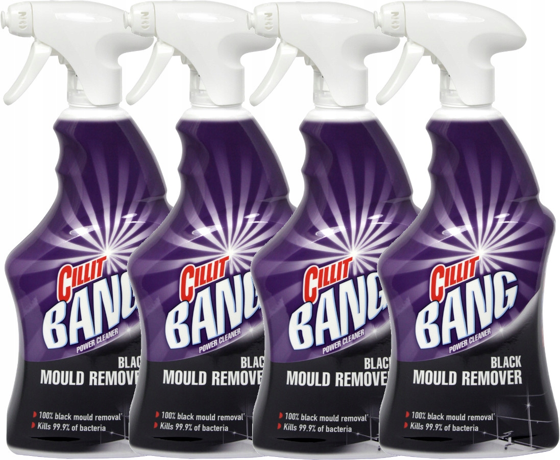 Levně Cillit Bang pro odstraňování černých plísní a usazenin 4ks