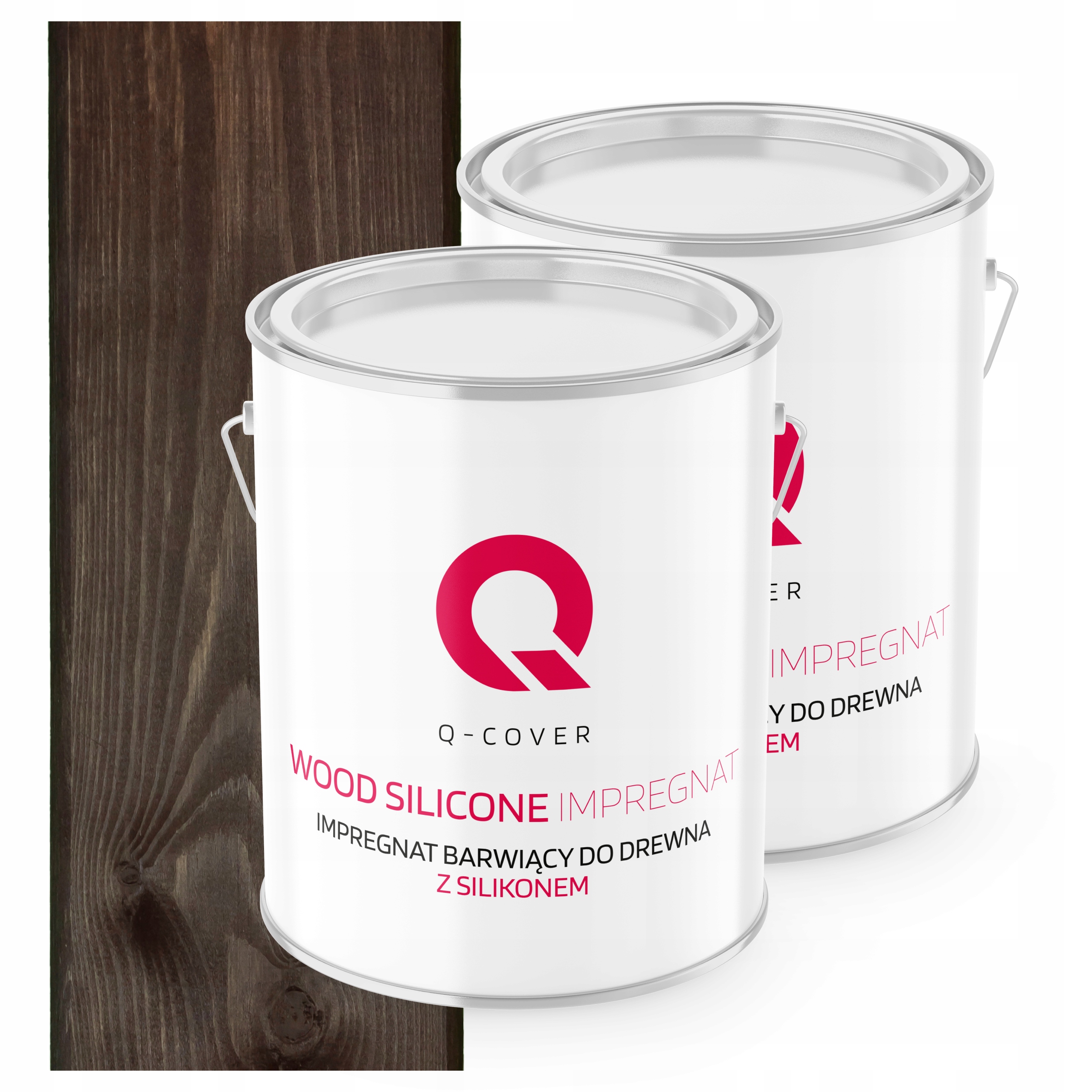 Impregnační Nátěr Na Dřevo S Ochranným Silikonem, Palisandr 2X 2,5 L Uv