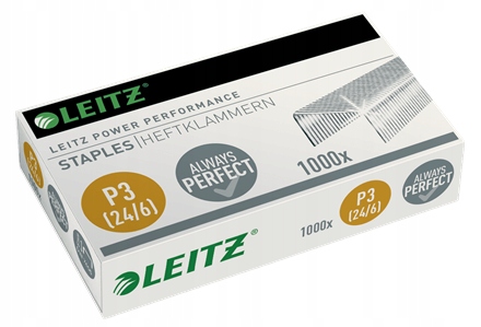 

Zszywki Biurowe Leitz 24/6 1000 szt Premium
