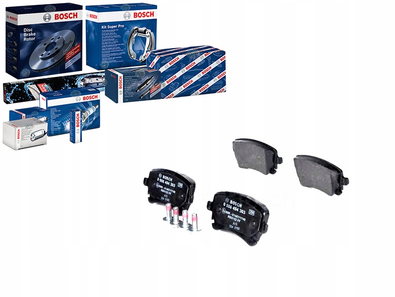 Brzdové Destičky Vw Zadní T5 03- Bosch Sada pro řidiče #35